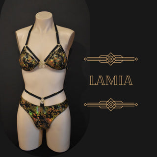 Lamia | Harness bikini top - Fanatic | Burlesque